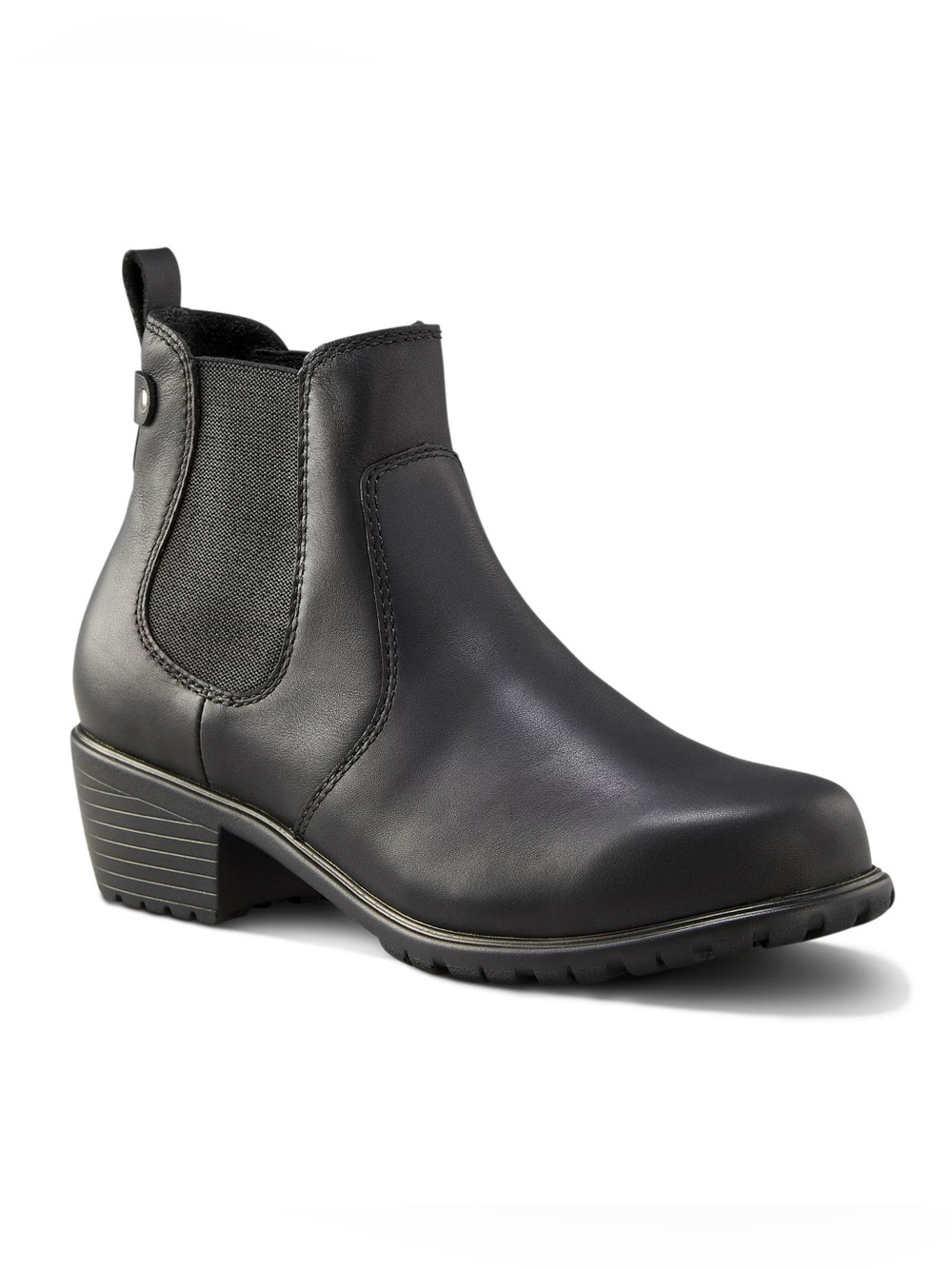 Denver Hayes AINSLEY QuadComfort Leather Chelsea Heel Boots